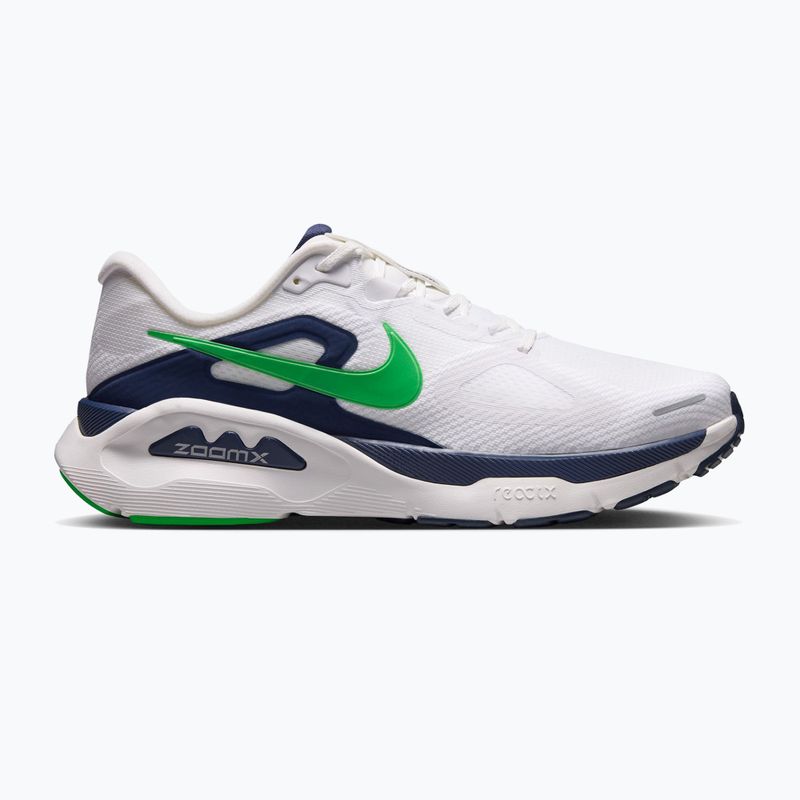 Мъжки обувки за бягане Nike Structure Plus white/midnight navy/green spark