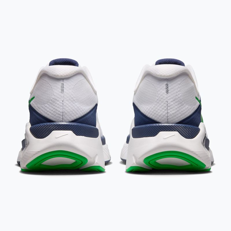 Мъжки обувки за бягане Nike Structure Plus white/midnight navy/green spark 6