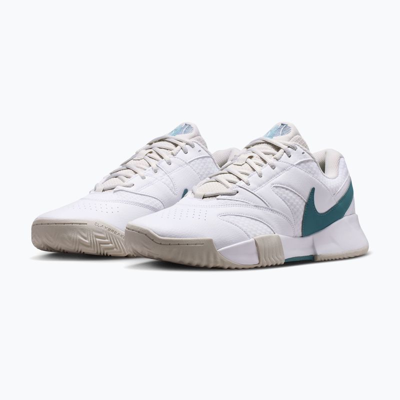 Мъжки обувки за тенис Nike Court Lite 4 White/Light Bone/New Slate/Smokey Blue 3