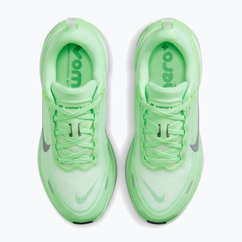 Дамски обувки за бягане Nike Vomero Plus white/illusion green/metallic silver 5