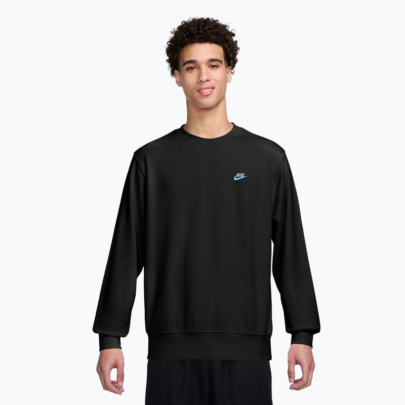 Мъжки суитшърт Nike Club black/football blue
