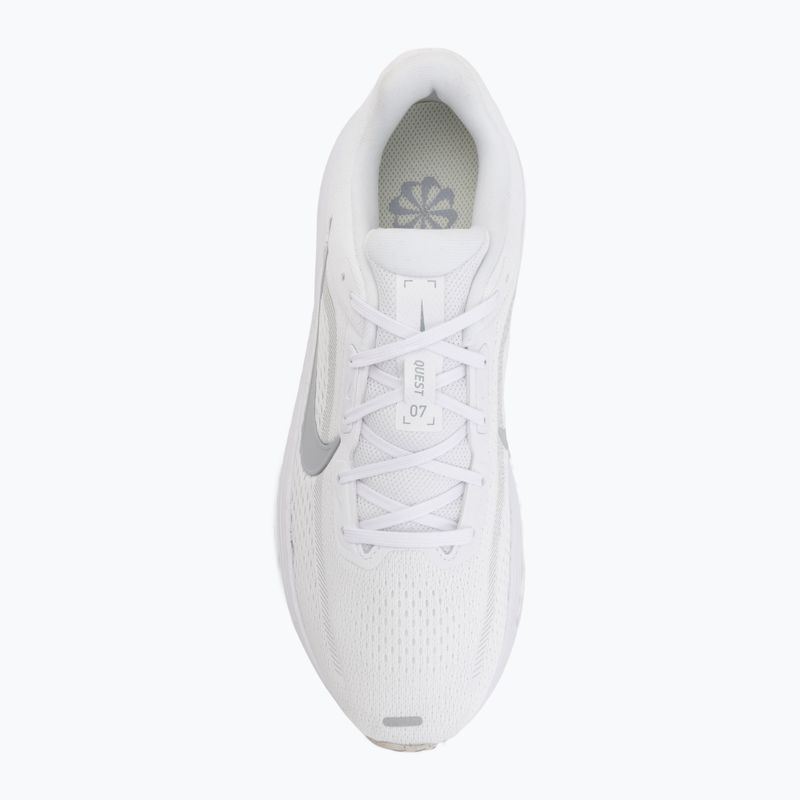 Мъжки обувки за бягане Nike Quest 7 white/vast grey/vast grey/wolf grey 5