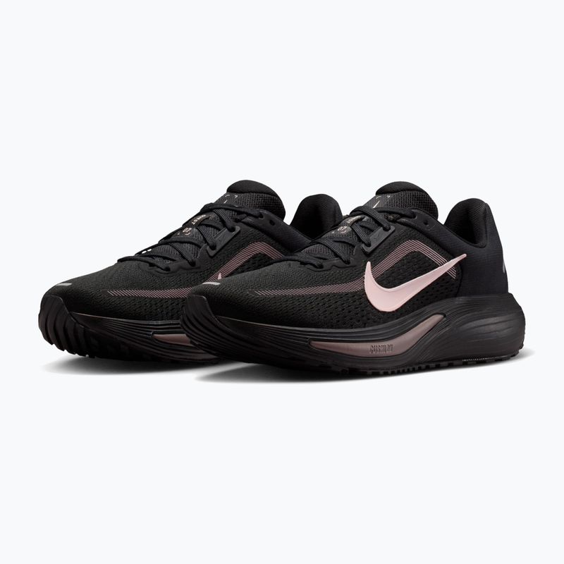 Дамски обувки за бягане Nike Quest 7 black/taupe haze/silt red 3