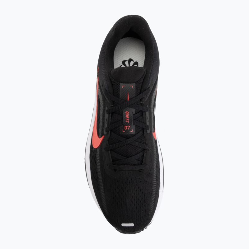 Мъжки обувки за бягане  Nike Quest 7 black/white/anthracite/red orbit 5