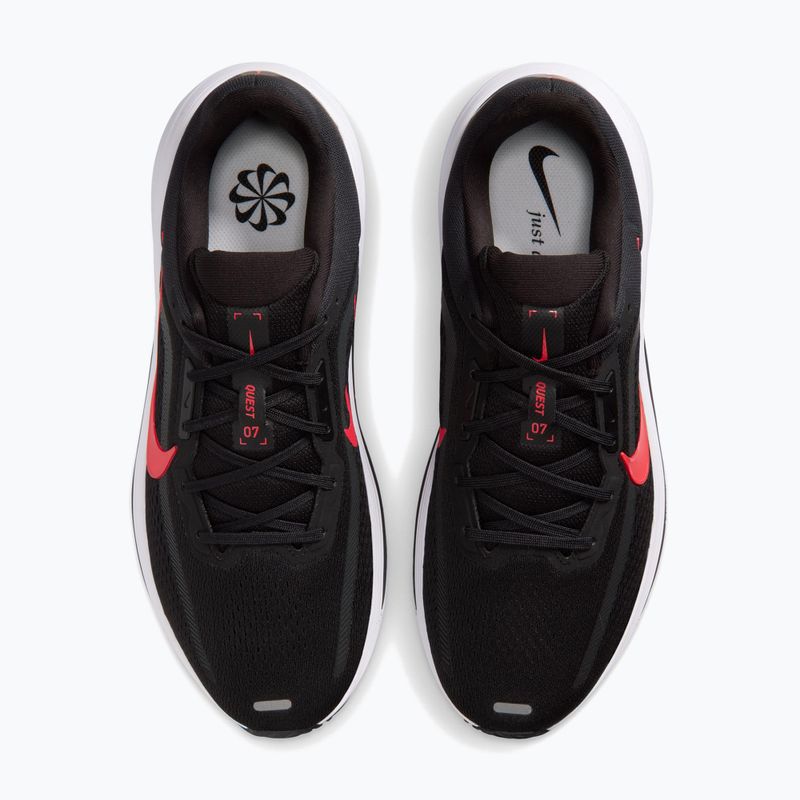 Мъжки обувки за бягане Nike Quest 7 black/white/anthracite/red orbit 5