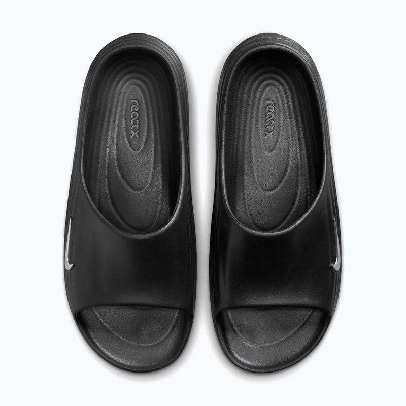 Мъжки чехли Nike ReactX Rejuven8 black/gamma blue/metallic silver 4