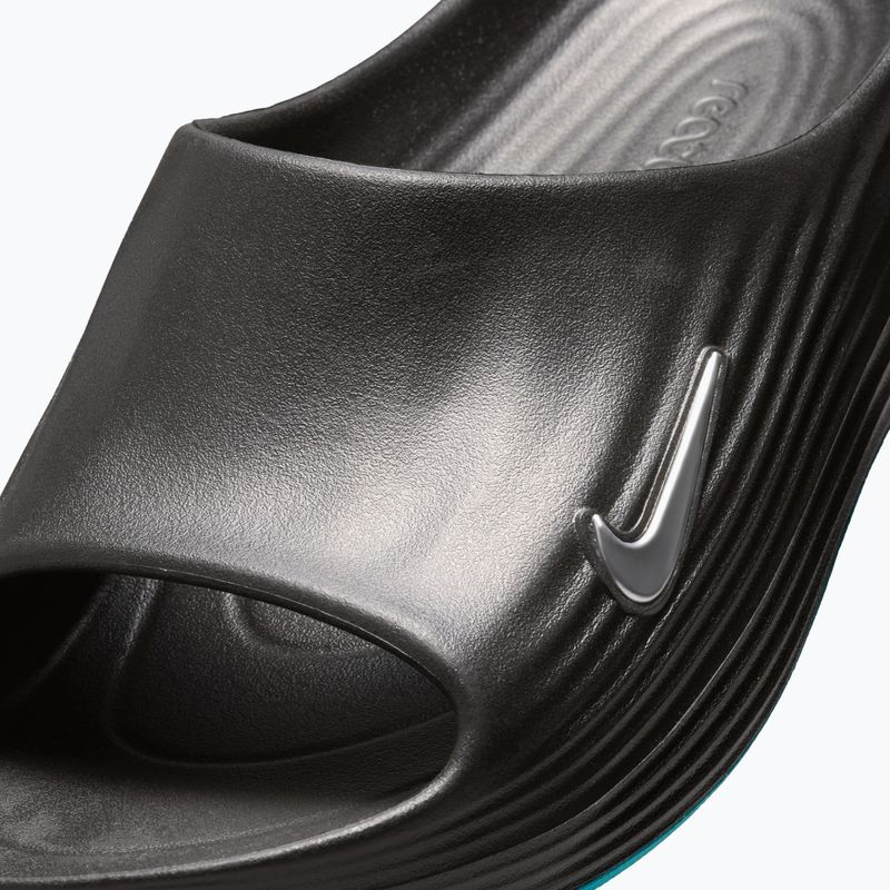 Мъжки чехли Nike ReactX Rejuven8 black/gamma blue/metallic silver 5