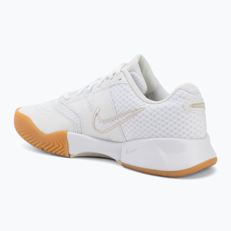 Дамски обувки за тенис Nike Court Lite 4 White/Summit White/Linen/Light Orewood Brown 3