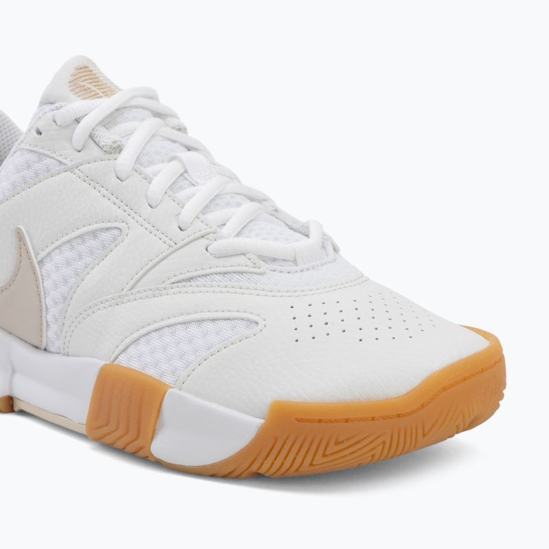 Дамски обувки за тенис Nike Court Lite 4 White/Summit White/Linen/Light Orewood Brown 7