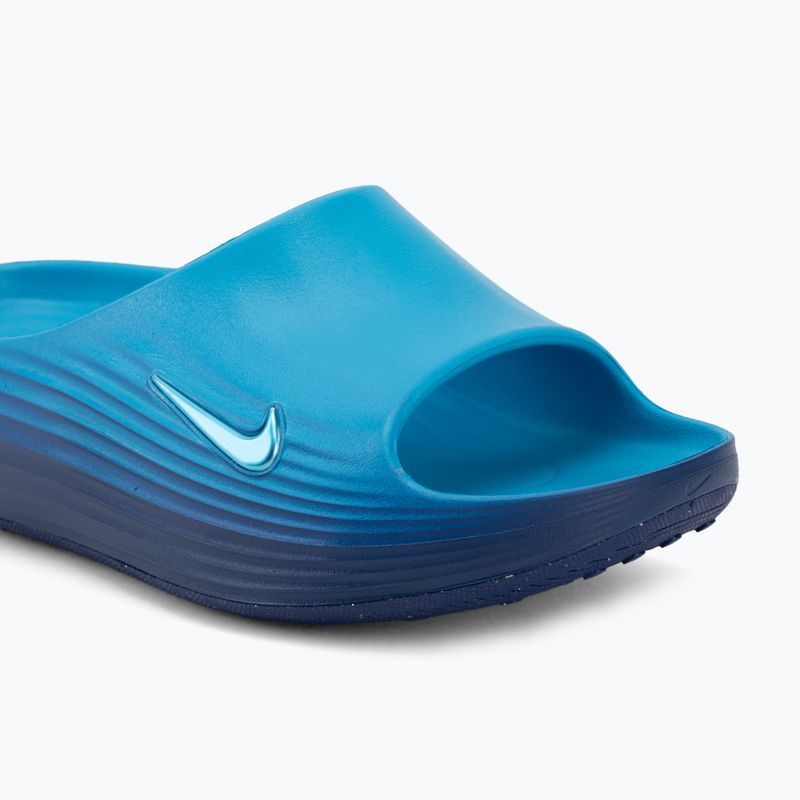 Мъжки чехли Nike ReactX Rejuven8 light current blue/light current blue 7