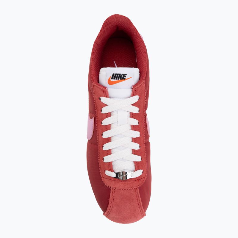 Дамски обувки Nike Cortez Textile tough red/white/safety orange/light magenta 5