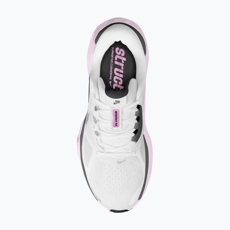 Дамски обувки за бягане Nike Structure Plus white/black/metallic silver 4
