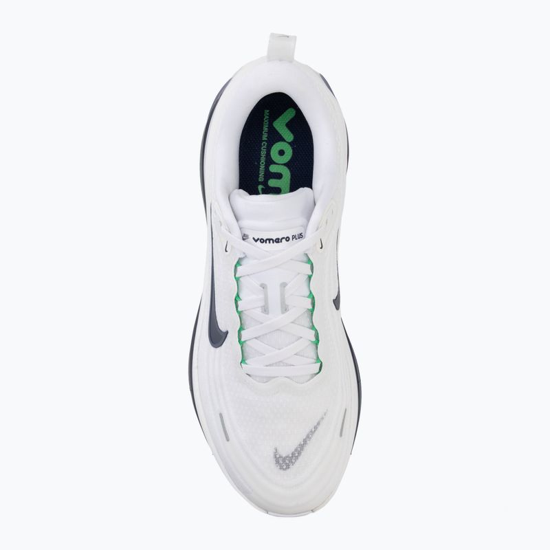 Мъжки обувки за бягане Nike Vomero Plus white/green spark/midnight navy 5