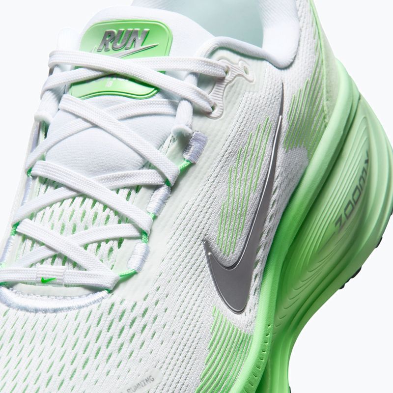 Дамски обувки за бягане Nike Vomero 18 white/illusion green/metallic silver 7