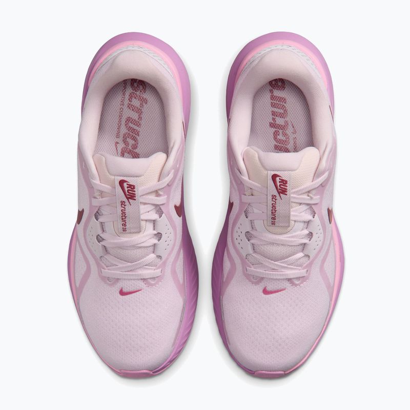 Дамски обувки за бягане Nike Structure 26 bleached lilac/pink rise/pink smoke 5