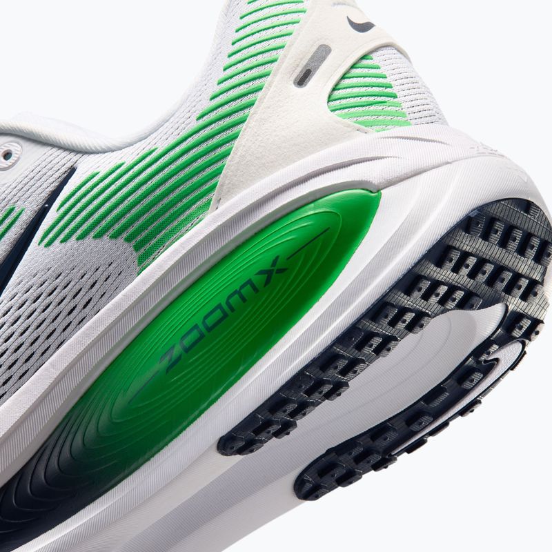 Мъжки обувки за бягане Nike Vomero 18 white/green spark/midnight navy 8