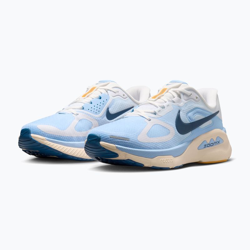 Дамски обувки за бягане Nike Structure Plus white/aluminum/sundial/mystic navy 3