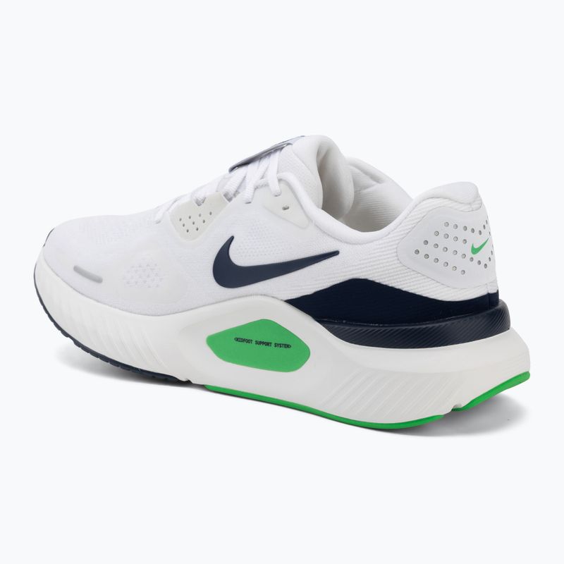 Мъжки обувки за бягане Nike Structure 26 white/green spark/midnight navy 3