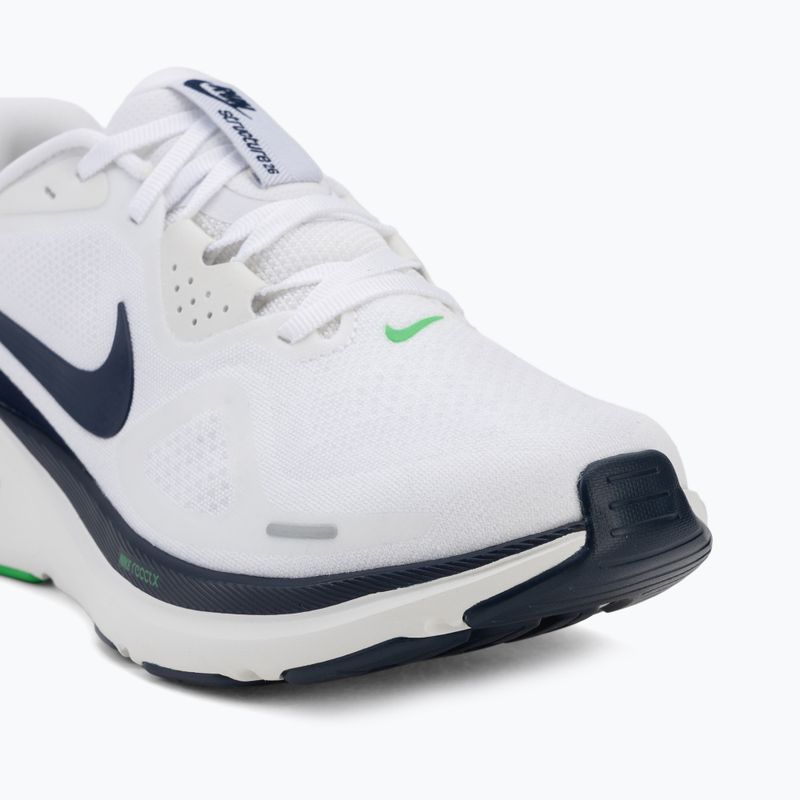 Мъжки обувки за бягане Nike Structure 26 white/green spark/midnight navy 7