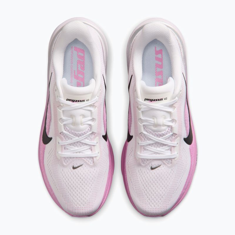 Дамски обувки за бягане Nike Pegasus 42 white/light magenta/bleached lilac/black 5