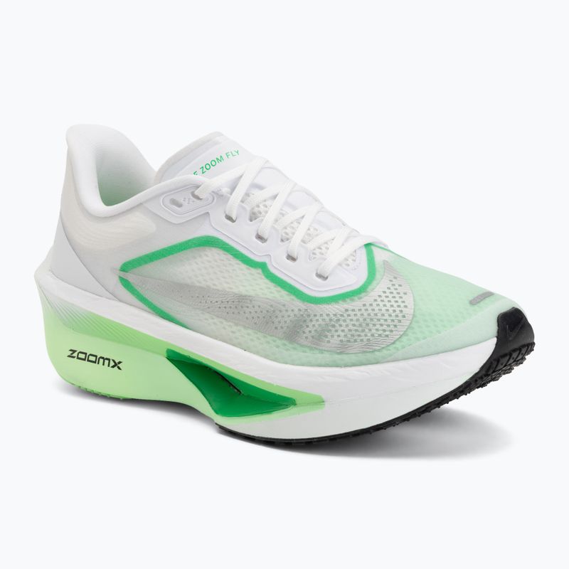 Дамски обувки за бягане Nike Zoom Fly 6 white/illusion green/metallic silver