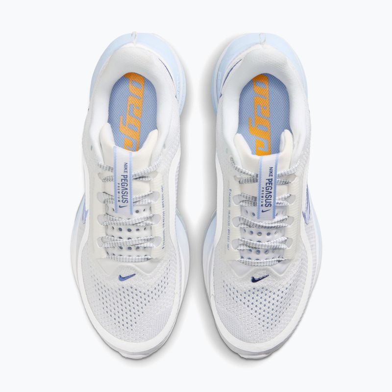 Дамски обувки за бягане Nike Pegasus Premium white/aluminum/sundial/mystic navy 5