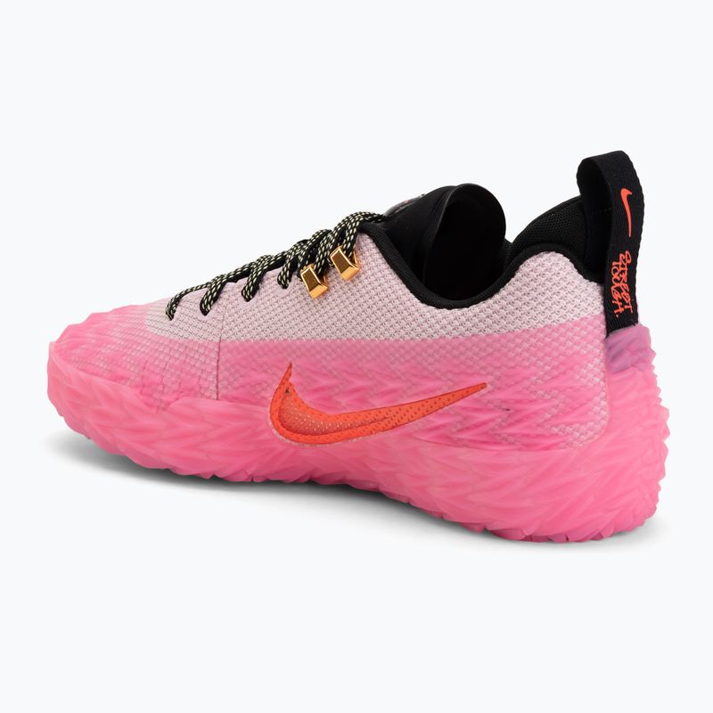 Мъжки обувки за баскетбол Nike S.T. Charge pink foam/pink spell/soft yellow 3