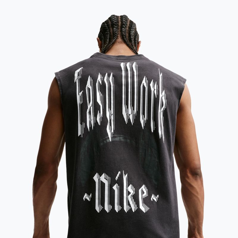 Мъжка тренировъчна тениска Nike Sleeveless T-Shirt black/white 4
