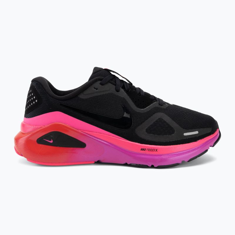 Дамски обувки за бягане Nike Structure 26 black/hyper pink/laser crimson/black 2