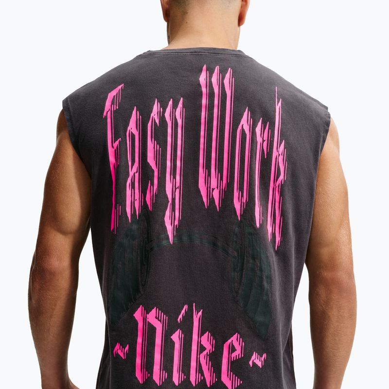 Мъжка тренировъчна тениска Nike Sleeveless T-Shirt black/hyper pink 5