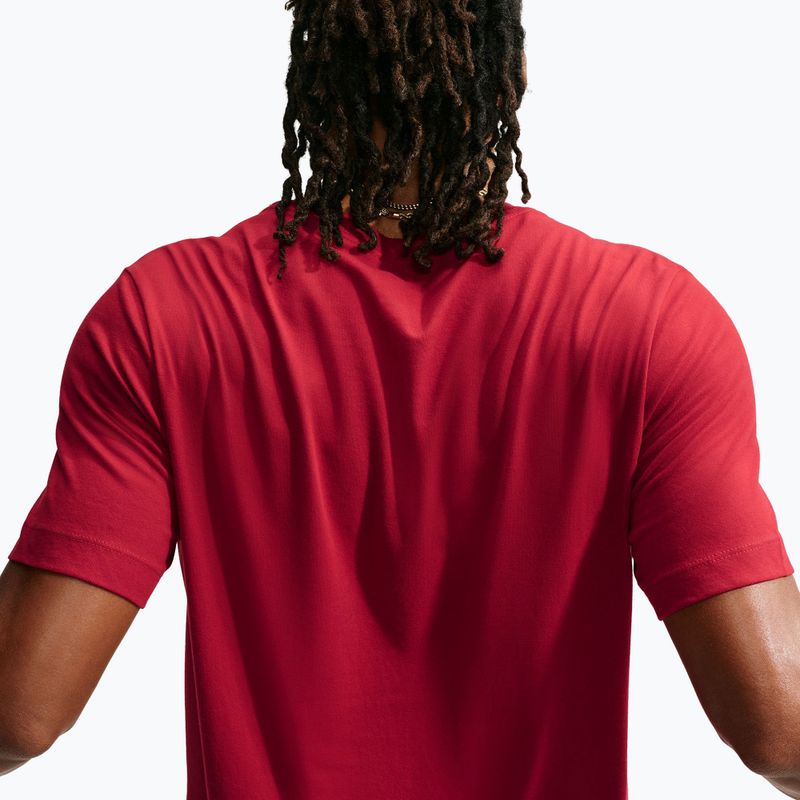 Мъжка тренировъчна тениска Nike Dri-FIT tough red/white 6