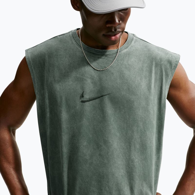 Мъжка тренировъчна тениска Nike Sleeveless T-Shirt camo green/light army 3