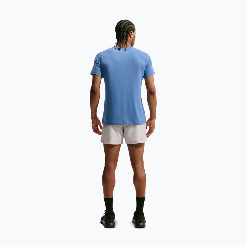 Мъжка тренировъчна тениска Nike Pro indigo storm/white 3
