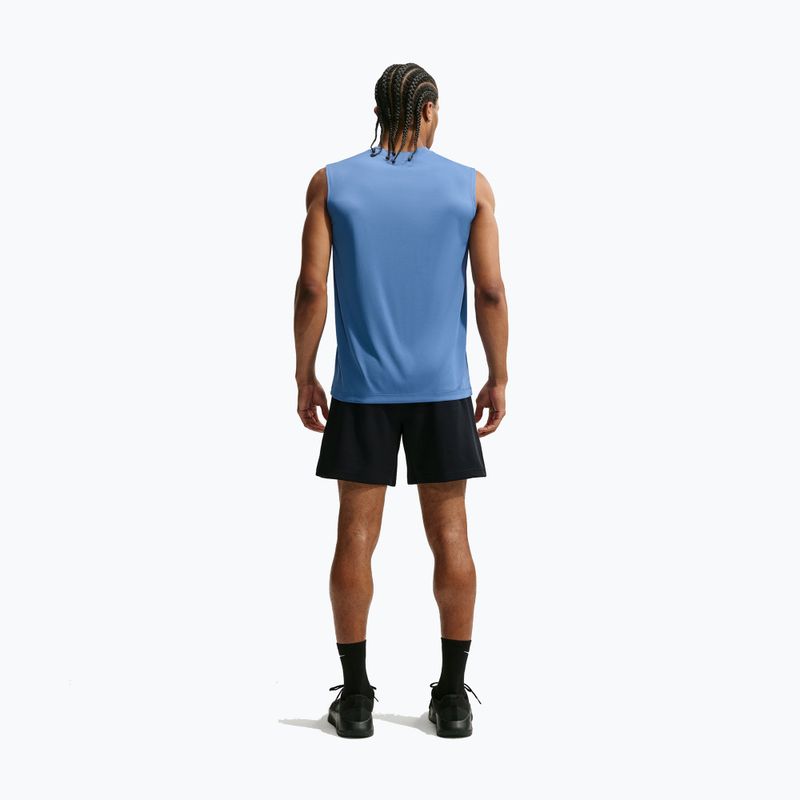 Мъжка тренировъчна тениска Nike Dri-FIT Sleeveless Training Top indigo storm/white 2