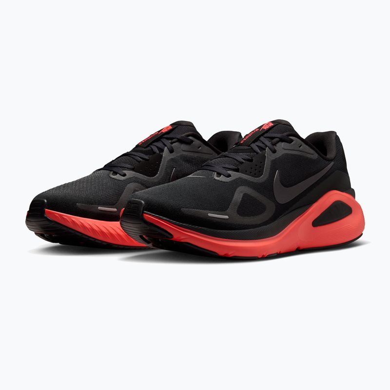 Мъжки обувки за бягане  Nike Structure 26 black/bright crimson/metallic dark grey 3