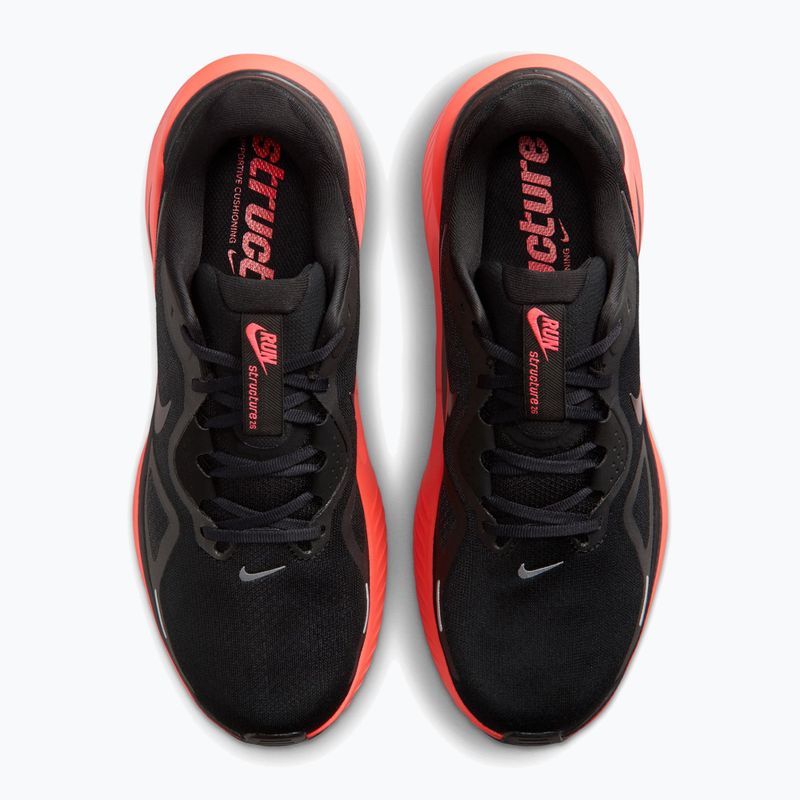 Мъжки обувки за бягане  Nike Structure 26 black/bright crimson/metallic dark grey 5