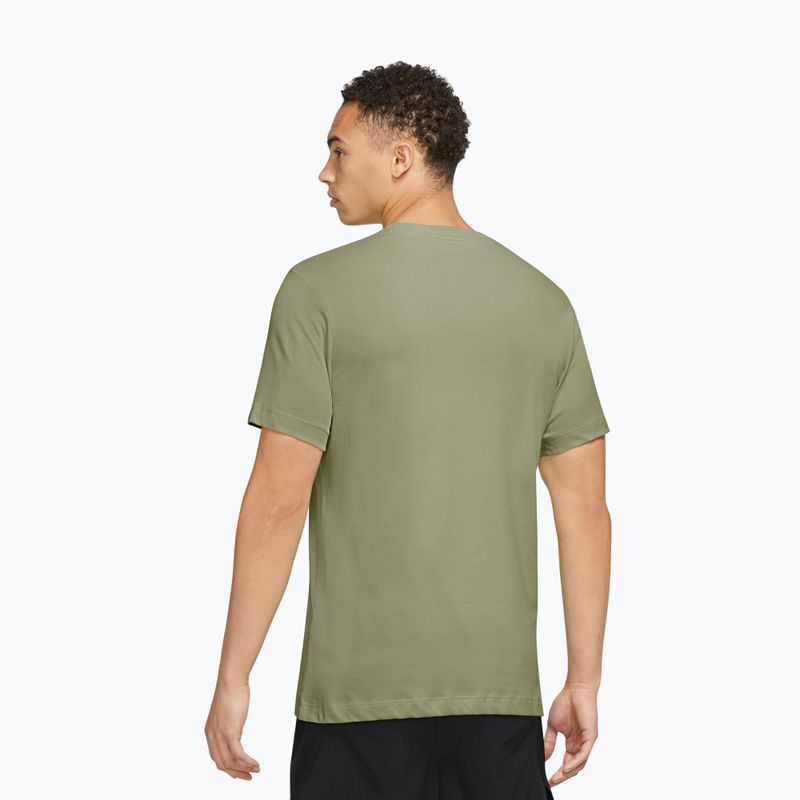 Мъжка тренировъчна тениска Nike Dri-FIT dusty olive/black 2
