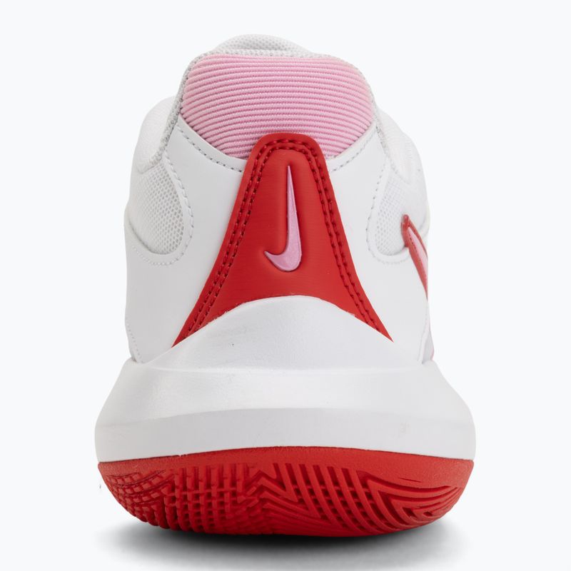 Обувки за волейбол Nike Zoom Hyperspeed Court 2 white/pink rise/university red 6