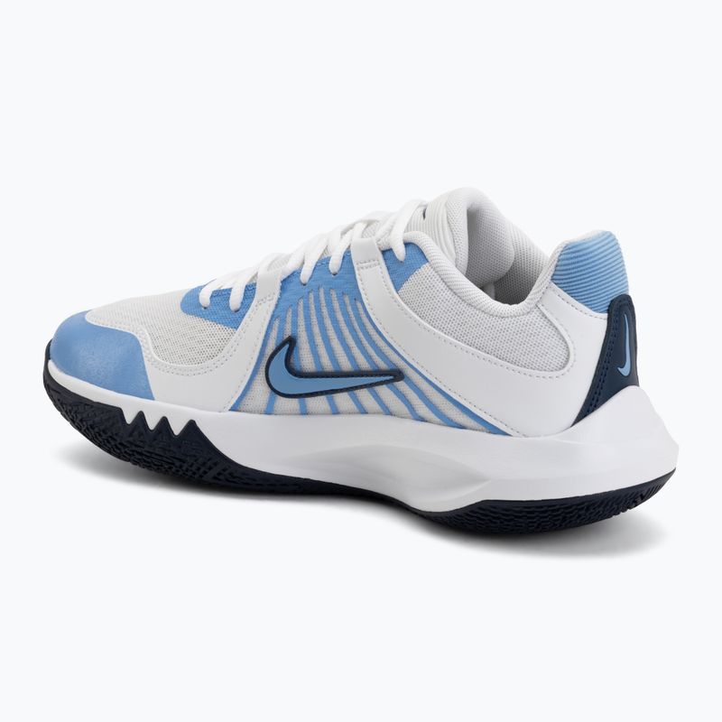 Обувки за волейбол Nike Zoom Hyperspeed Court 2 white/valor blue/midnight navy 3