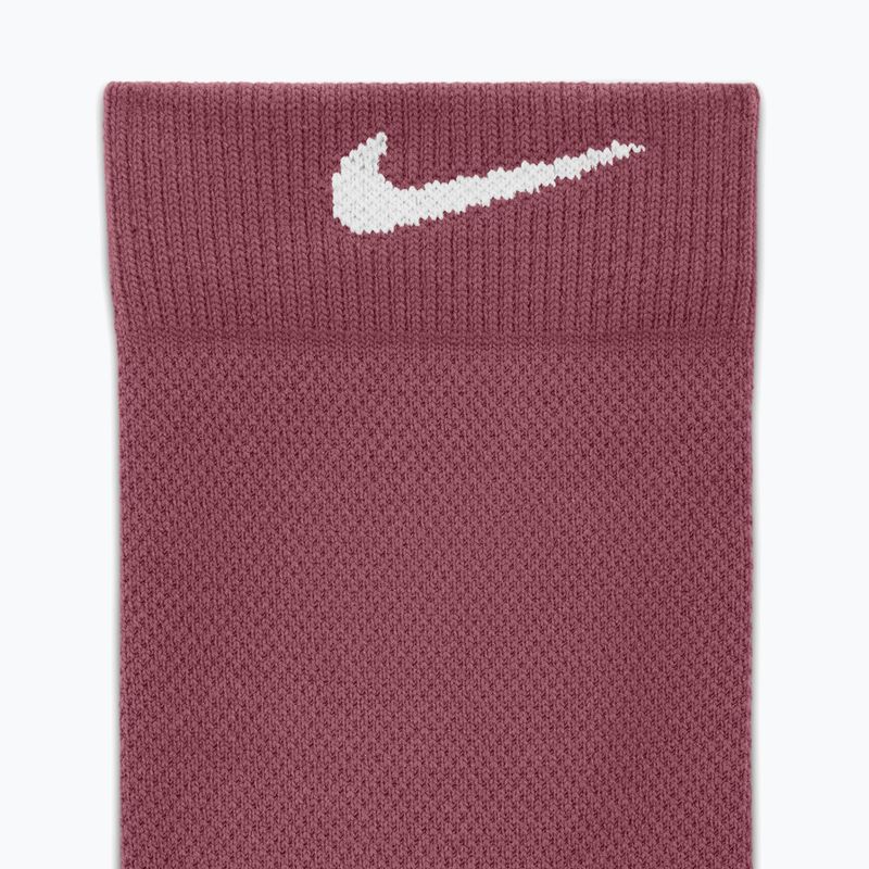 Чорапи Nike Run Midweight Crew pink smoke/pink rise/white 4