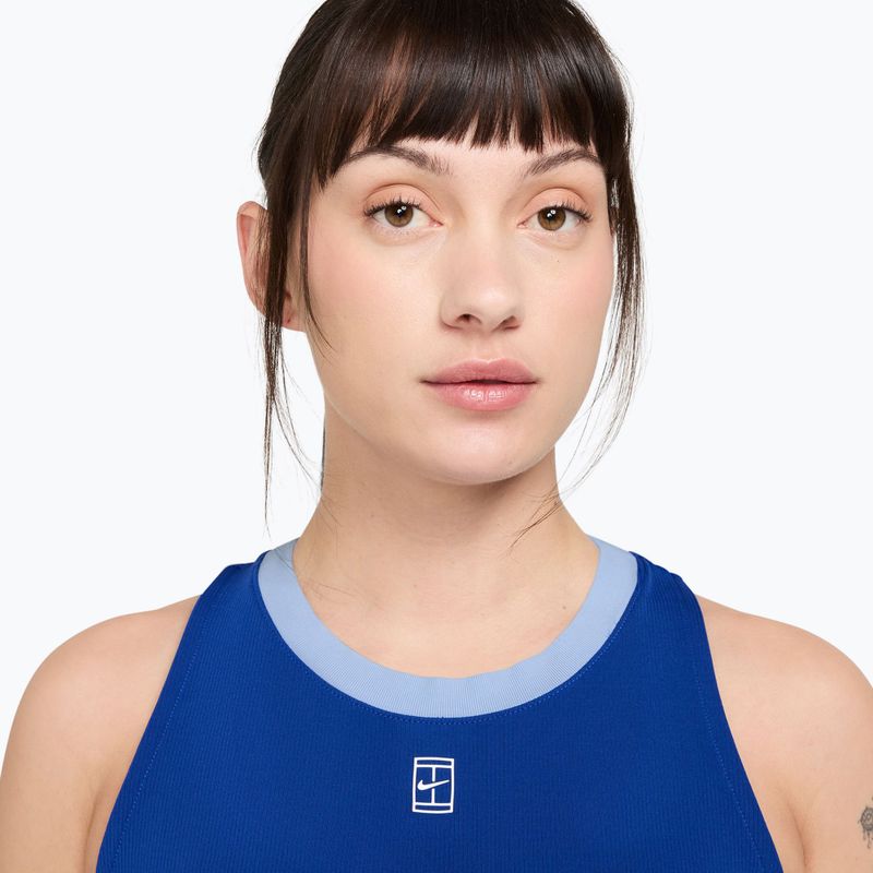 Дамска тениска Nike Court Dri-Fit Advantage old royal/white 3