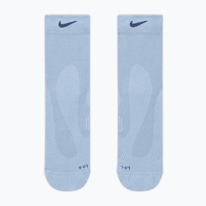 Чорапи Nike Run Lightweight Crew hydrogen blue/mystic navy/mystic navy 2