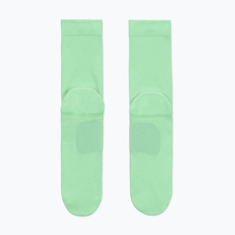 Чорапи Nike Run Midweight Crew cucumber calm/black/black 3