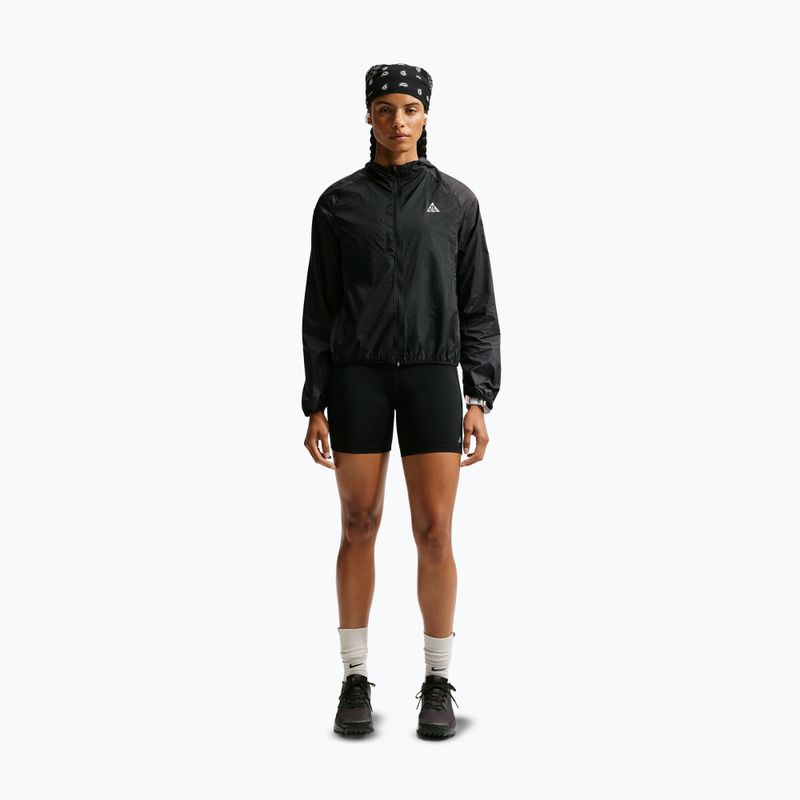 Дамско яке за бягане Nike ACG "Aireez" черно/черно/бяло върхово 2
