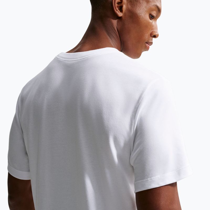 Мъжка тениска за бягане Nike Dri-Fit Running T-Shirt white/green spark 5