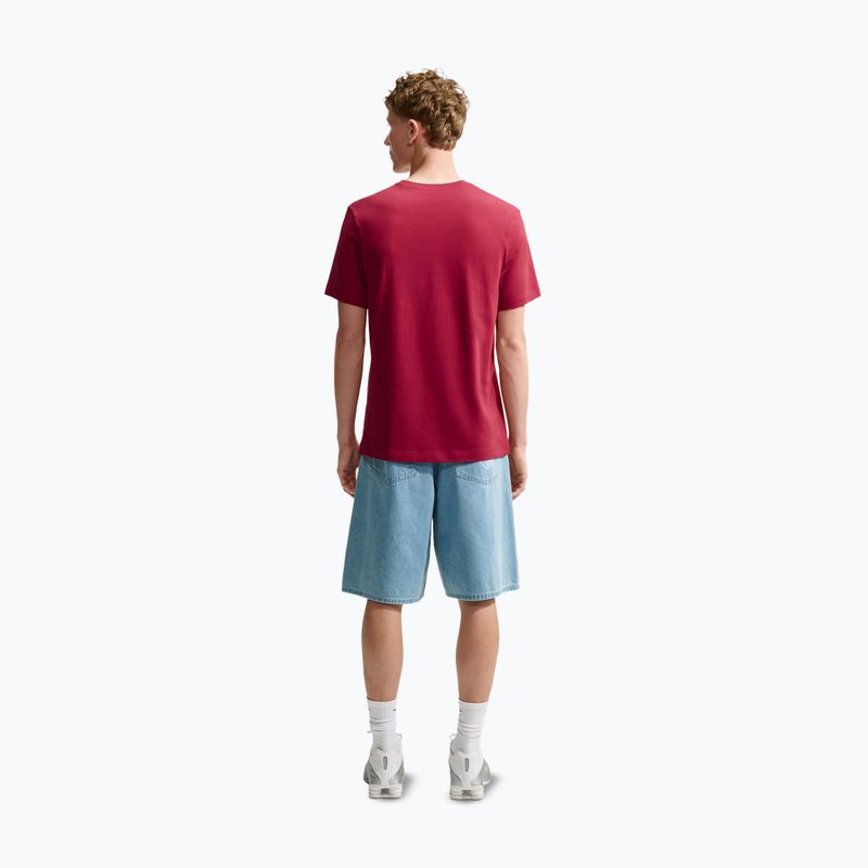 Мъжка тениска Nike Sportswear Club tough red/football blue 4