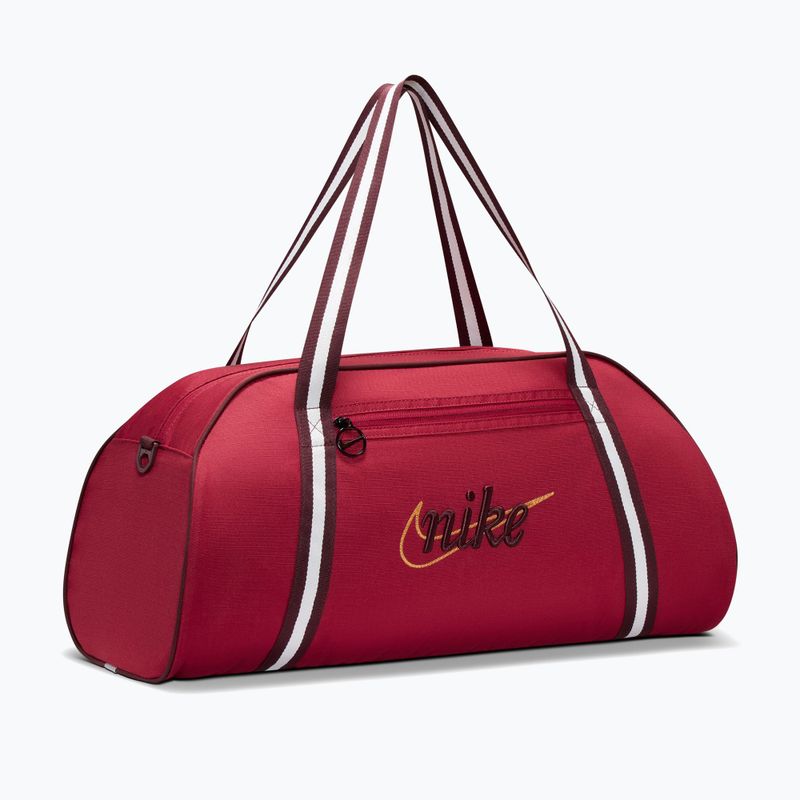 Дамска тренировъчна чанта Nike Gym Club Retro 24 l tough red/mystic dates/mystic dates 2