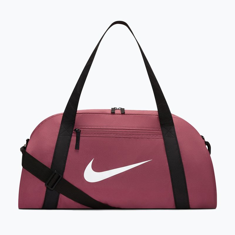 Дамска тренировъчна чанта Nike Gym Club 24 l pink smoke/black/white