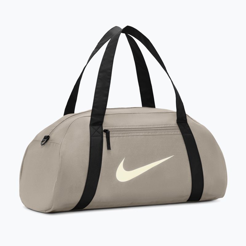 Дамска тренировъчна чанта Nike Gym Club 24 l cream ii/black/sail 2