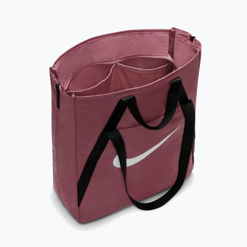 Дамска чанта Nike Gym Tote 28 l pink smoke/black/white 5